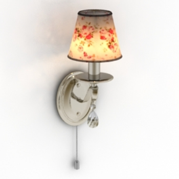 floral wall lamp model 3D Model Download,Free 3D Models Download